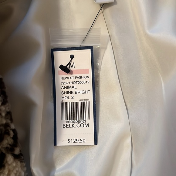 Crown & Ivy animal print Coat - Picture 3 of 3